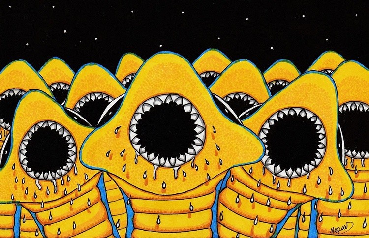 They Do Look Hungry!