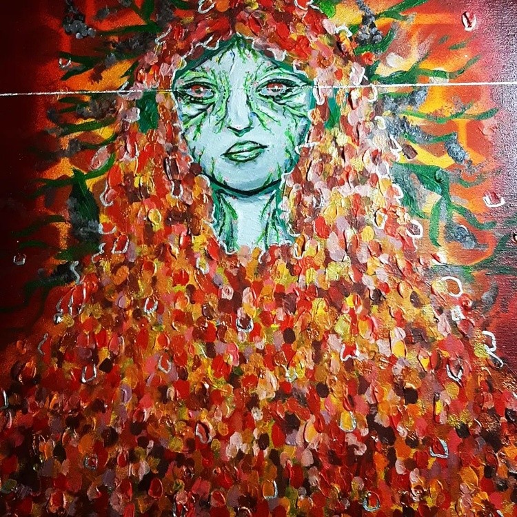 Fall goddess