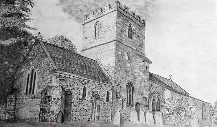 St Mary's Church in Winterborne Whitechurch, Dorset