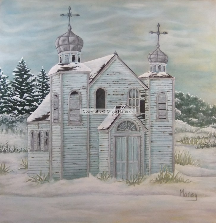 Blue Church at Peterson