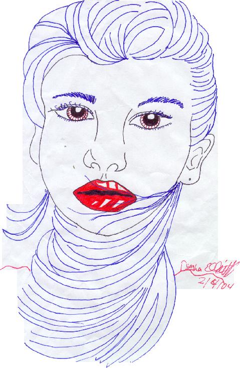 Contour girl