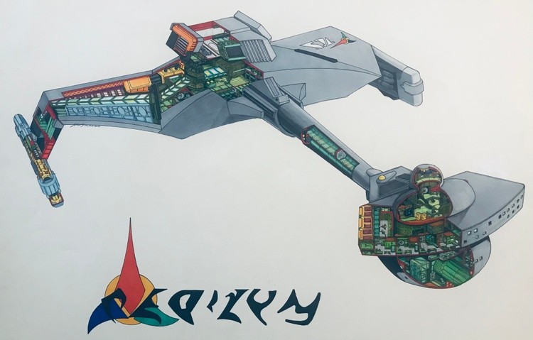 IKV Battlesmoke Klingon D-7