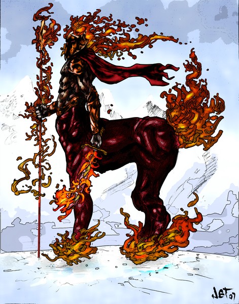 Fire Centaur