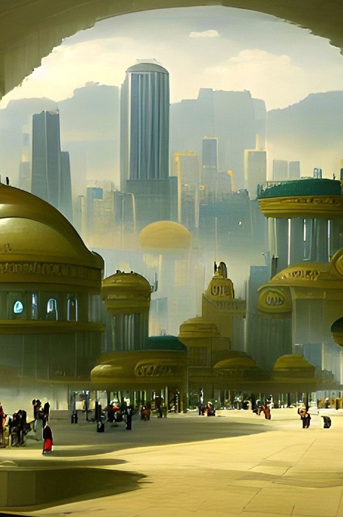The Rotondo utopian city výsledok