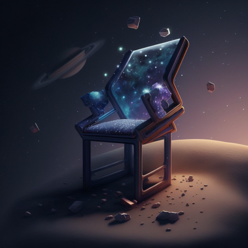 CosmicPhotons a chair designed to keep you awake all night whil 6d45e790-aa1d-473a-a467-1bd58a598c35