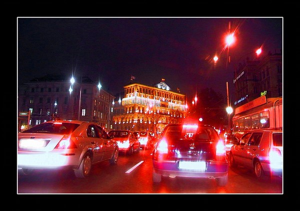 Evening traffic
