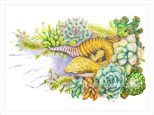 Bubbles in Succulents