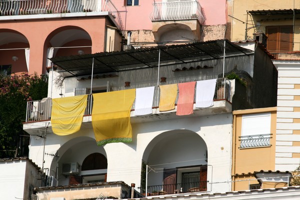 Wash Day in Positano