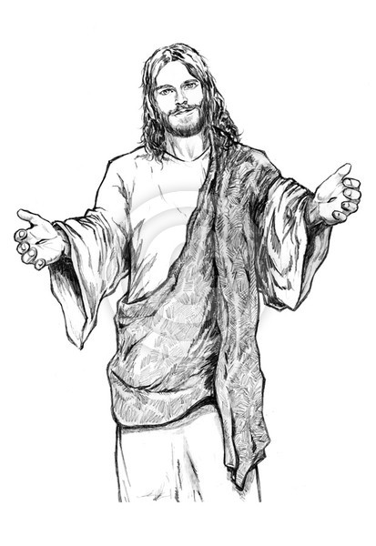 Jesus: Hug of Glory by Julio Molina-Muscara | ArtWanted.com