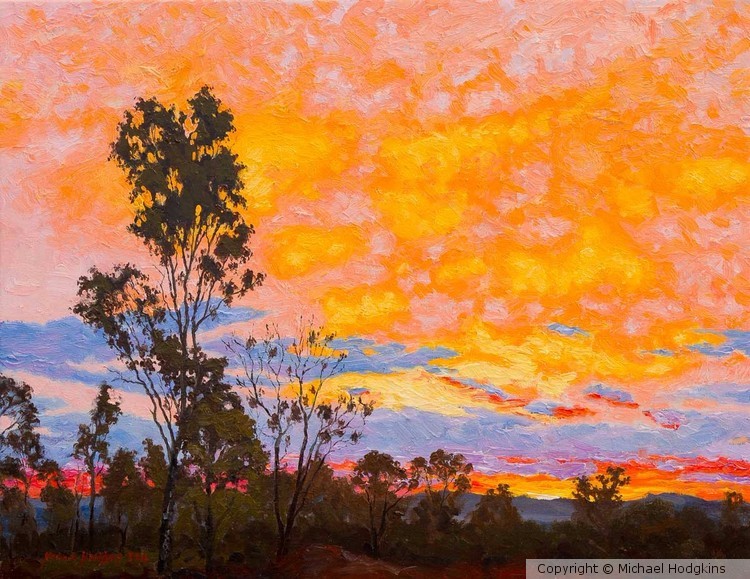 Sunset South of Charters Towers