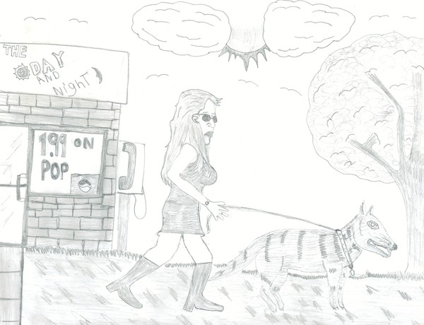 walking my dog