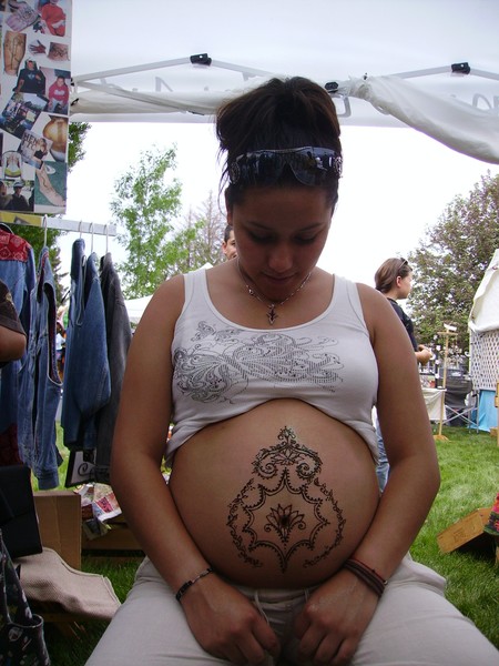 Mehndi Belly