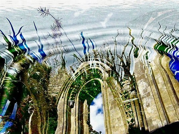 Rippled Courtyard