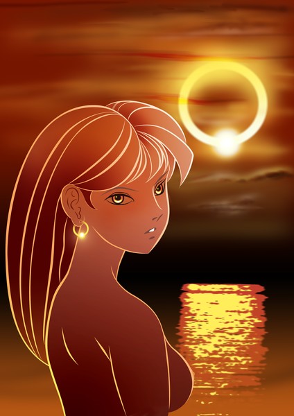 Ring-shaped eclipse