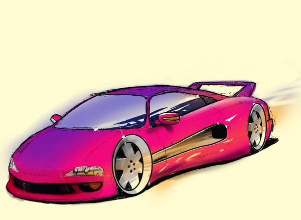Red Car