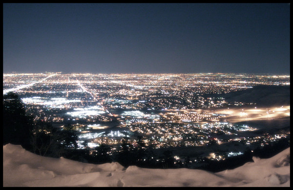 Looking out Over Denver