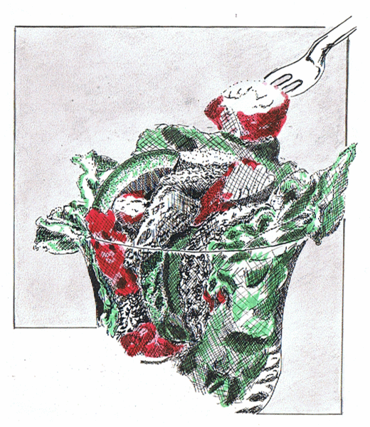 pen & ink (crab salad)