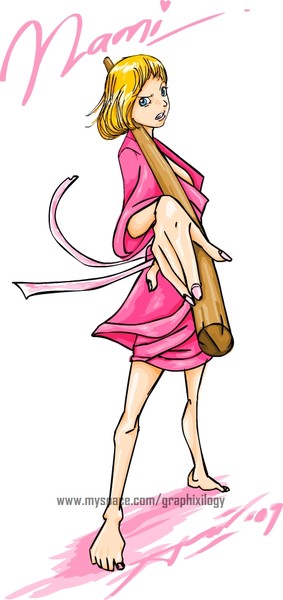 Nami the Pink Samurai