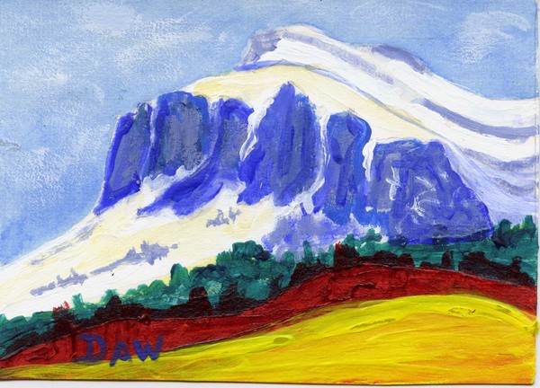 Snow Swoops and Wind Clouds