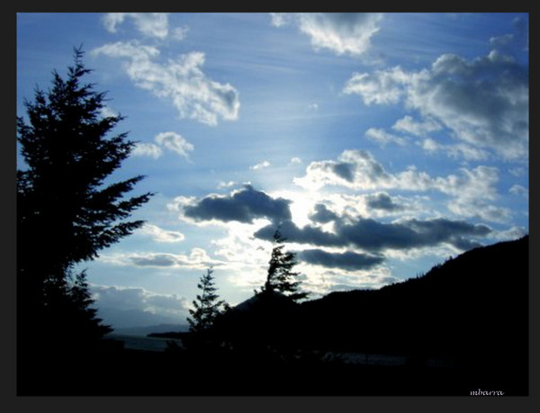 A Setting Sky