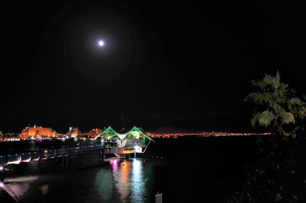 Eilat-seashore-night view