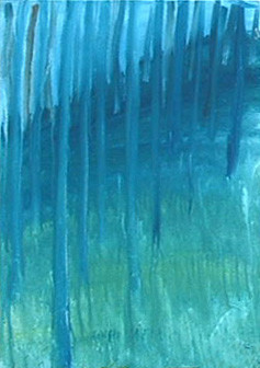 Blue forest