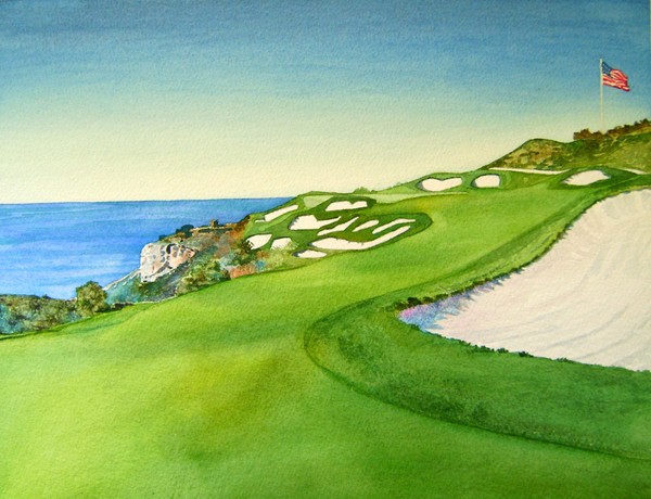 Trump National Los Angeles 18th hole