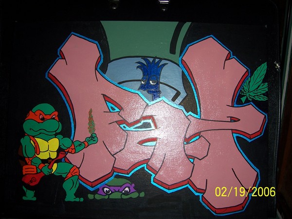 Fat Spin-Off Grafitti Piece
