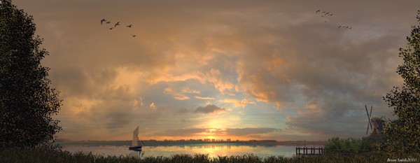 Lowland Sunset