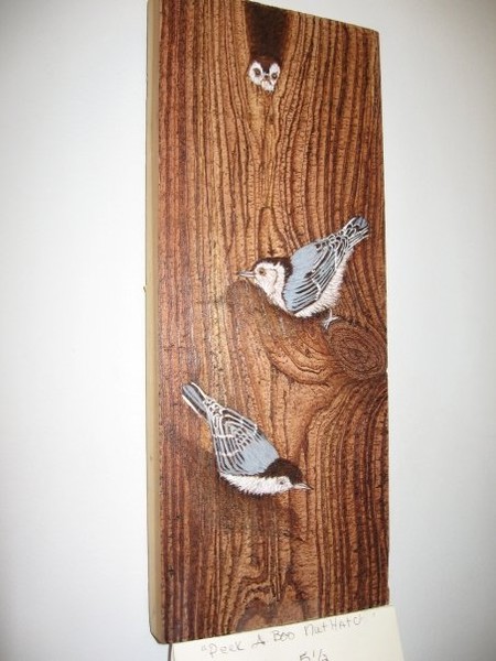 Peek A Boo Nuthatch