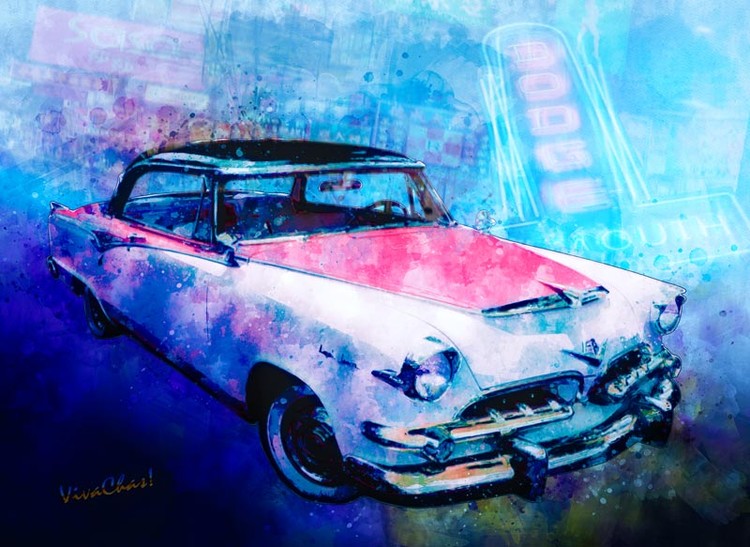 55 Dodge Hemi Hardtop Ahead of the Pack-mobile
