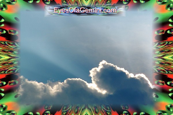 Light Rays From Cloud