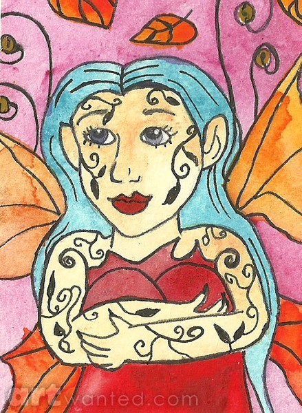 Autumn Bells ACEO
