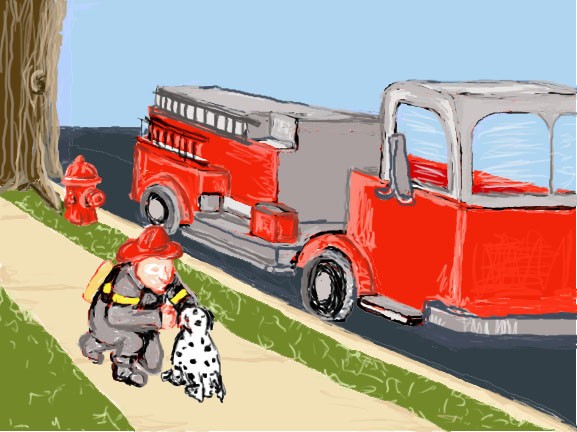 Support Your Local Firehouse by Kristie Hubler