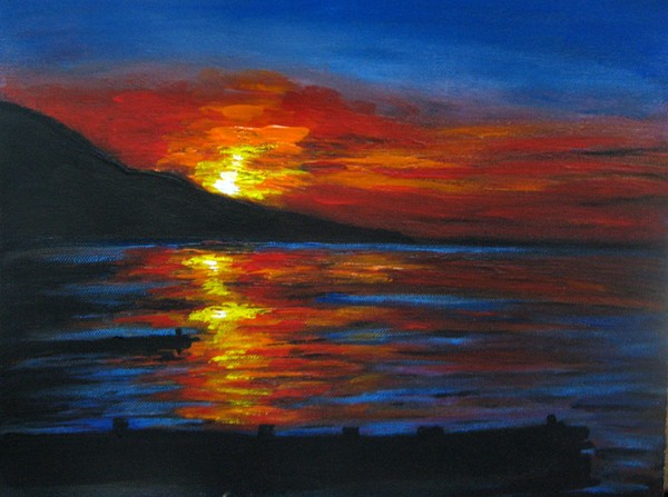 Sunset seascape