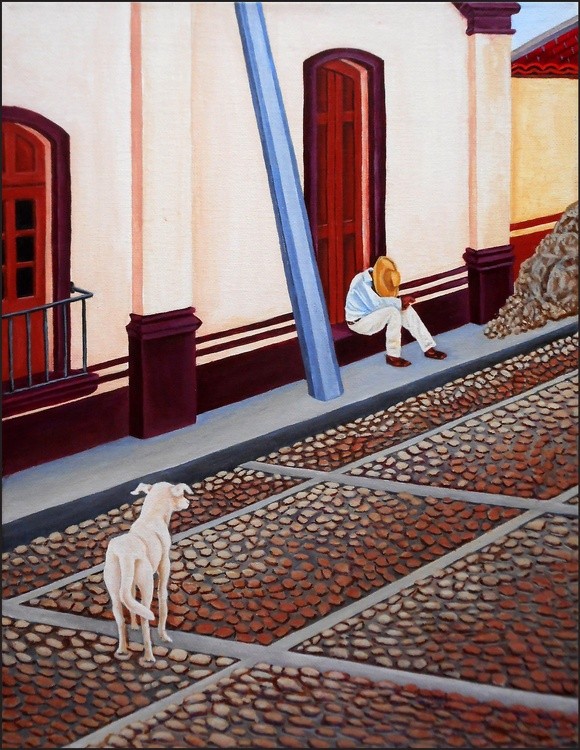 Dog in Tepoztlan