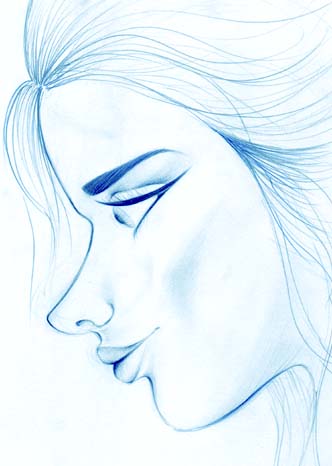 blue girl 