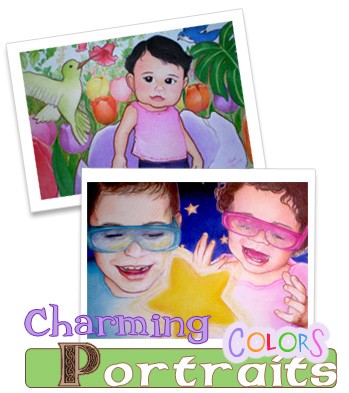 Order your Charming Colors Portrait