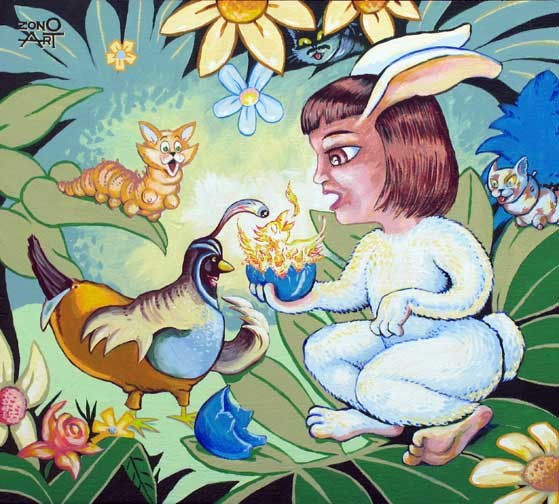 Hunny Bunny, Quazy Quail & the Three Caterpillars