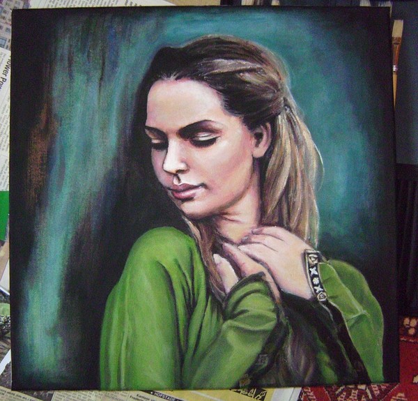 Almost finished painting