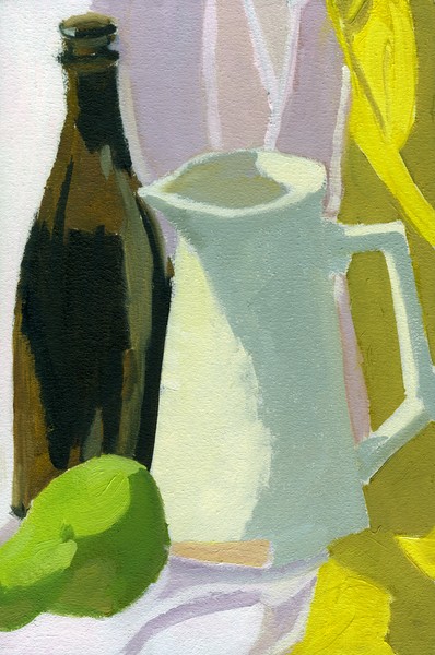 Still life with pear