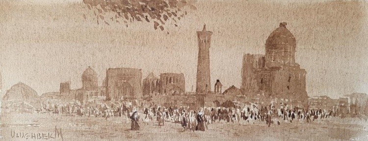 View of old Bukhara 