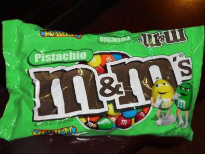 Pistachio M&MS