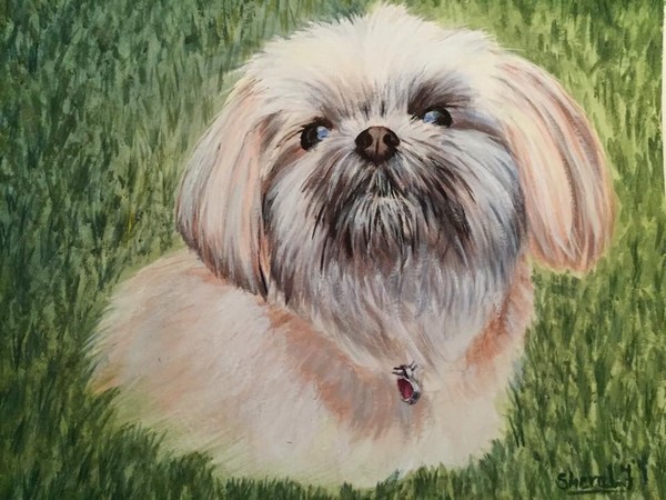 Commissioned portrait in Acrylic
