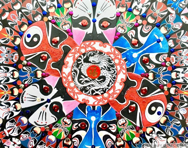 PEKING OPERA MASKS #3