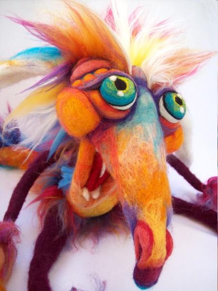 Fiery Goblin Inspired by Jim Henson's Labyrinth