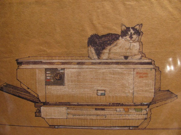 Copy Cat Colored Pet Portrait