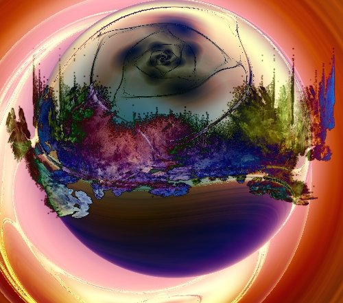 Dark Blush Planet