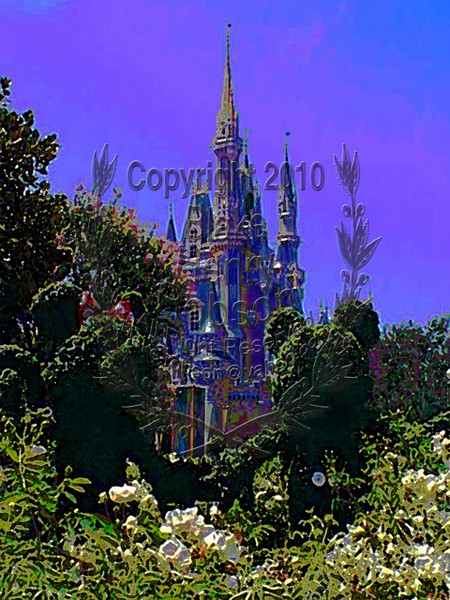 Mickey & Minnie Mouse Topiary Disney World