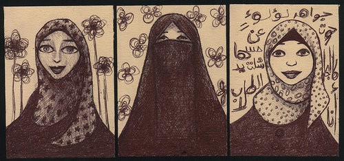 we love our hijab and our niqab ^^